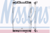 NISSENS 628720 Radiator, engine cooling
