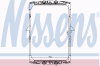 NISSENS 61428 Radiator, engine cooling