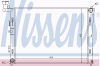 NISSENS 67075 Radiator, engine cooling