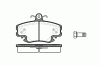 ROADHOUSE 2141.10 (214110) Brake Pad Set, disc brake