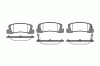 ROADHOUSE 2214.02 (221402) Brake Pad Set, disc brake
