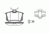 ROADHOUSE 2263.03 (226303) Brake Pad Set, disc brake