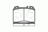 ROADHOUSE 2379.00 (237900) Brake Pad Set, disc brake
