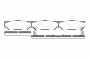 ROADHOUSE 2389.12 (238912) Brake Pad Set, disc brake
