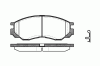 ROADHOUSE 2583.00 (258300) Brake Pad Set, disc brake