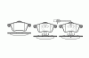 ROADHOUSE 2618.01 (261801) Brake Pad Set, disc brake