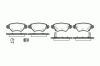 ROADHOUSE 2685.22 (268522) Brake Pad Set, disc brake
