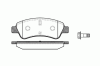 ROADHOUSE 2840.10 (284010) Brake Pad Set, disc brake