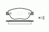 ROADHOUSE 2859.10 (285910) Brake Pad Set, disc brake