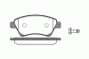 ROADHOUSE 2976.00 (297600) Brake Pad Set, disc brake