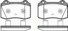 ROADHOUSE 2434.58 (243458) Brake Pad Set, disc brake