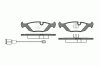 REMSA 0155.02 (015502) Brake Pad Set, disc brake