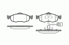 REMSA 0432.02 (043202) Brake Pad Set, disc brake