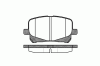 REMSA 0621.10 (062110) Brake Pad Set, disc brake
