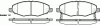 REMSA 1235.02 (123502) Brake Pad Set, disc brake