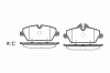 REMSA 1131.00 (113100) Brake Pad Set, disc brake