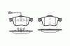 REMSA 1183.02 (118302) Brake Pad Set, disc brake