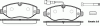 REMSA 1245.02 (124502) Brake Pad Set, disc brake