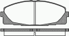 REMSA 1325.00 (132500) Brake Pad Set, disc brake