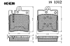 ICER 181312 Brake Pad Set, disc brake