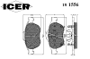 ICER 181556 Brake Pad Set, disc brake