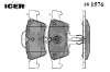 ICER 181576 Brake Pad Set, disc brake