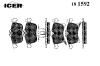 ICER 181592 Brake Pad Set, disc brake
