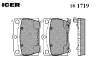 ICER 181719 Brake Pad Set, disc brake