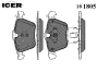 ICER 181805 Brake Pad Set, disc brake