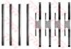 TRW PFK174 Accessory Kit, disc brake pads