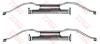 TRW PFK350 Accessory Kit, disc brake pads