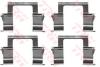 TRW PFK372 Accessory Kit, disc brake pads