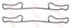TRW PFK391 Accessory Kit, disc brake pads