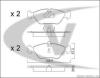 VAICO V20-8103 (V208103) Brake Pad Set, disc brake