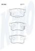 KAVO PARTS BP-2043 (BP2043) Brake Pad Set, disc brake