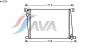 AVA QUALITY COOLING BW2356 Radiator, engine cooling