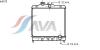 AVA QUALITY COOLING HD2075 Radiator, engine cooling