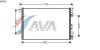 AVA QUALITY COOLING OL5333 Condenser, air conditioning