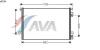 AVA QUALITY COOLING OL5334 Condenser, air conditioning