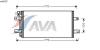 AVA QUALITY COOLING VW5197 Condenser, air conditioning