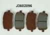 NIPPARTS J3602096 Brake Pad Set, disc brake