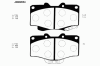 NIPPARTS J3602054 Brake Pad Set, disc brake