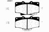 NIPPARTS J3602071 Brake Pad Set, disc brake