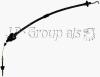JP GROUP 880669136 Clutch Cable