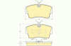 GIRLING 6103391 Brake Pad Set, disc brake