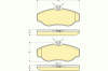 GIRLING 6111561 Brake Pad Set, disc brake