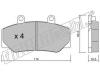 fri.tech. 077.0 (0770) Brake Pad Set, disc brake