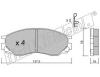 fri.tech. 416.0 (4160) Brake Pad Set, disc brake