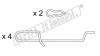 fri.tech. KIT.004 (KIT004) Accessory Kit, disc brake pads