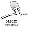ASSO 04.6022 (046022) Middle Silencer